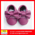2016 new spring style Fashion stylish soft sole baby leather moccasins purple Genuine leather Baby Moccasins